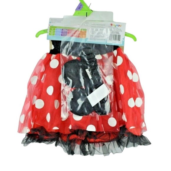 Disguise Infant 6 to 12 Months Disney Minnie Mouse 2 Piece Halloween Costume - Picture 4 of 5